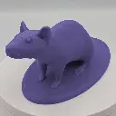 Rat Figurine