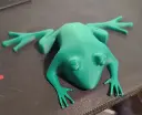 Happy Frog Figurine