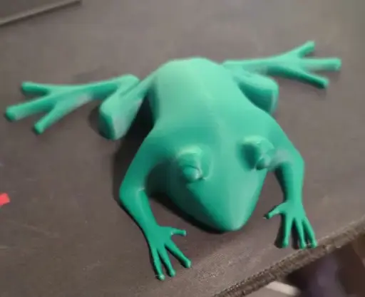 Happy Frog Figurine